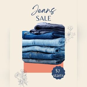 JEANS // BOTTOMS // WOMENS ALL SIZES